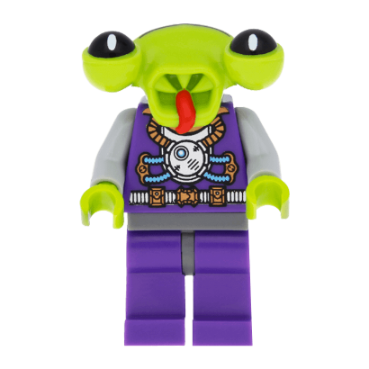 Фігурка Lego Series 3 Space Alien Collectible Minifigures col044 Б/У - Retromagaz