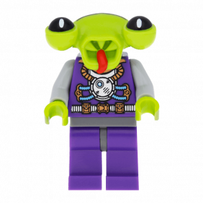 Фигурка Lego Series 3 Space Alien Collectible Minifigures col044 Б/У - Retromagaz