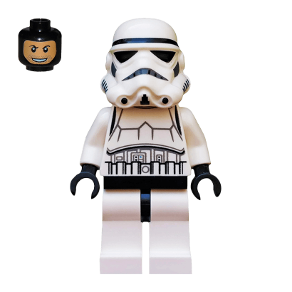 Фигурка Lego Империя Stormtrooper Detailed Armor Patterned Head Dotted Mouth Pattern Star Wars sw0366 1 Новый - Retromagaz