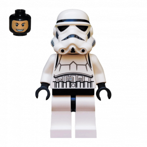 Фигурка Lego Империя Stormtrooper Detailed Armor Patterned Head Dotted Mouth Pattern Star Wars sw0366 1 Новый