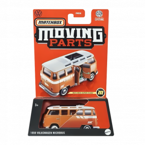 Тематична Машинка Matchbox '59 Volkswagen Microbus Chase Moving Parts 1:64 HVN22 Orange