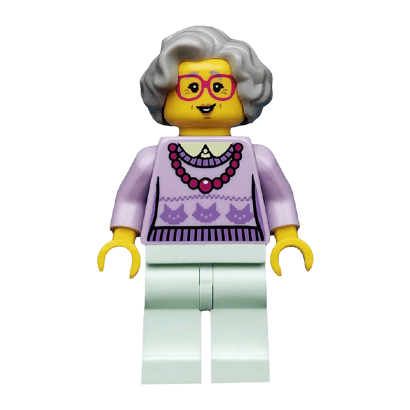 Фигурка Lego Series 11 Grandma Collectible Minifigures col176 Б/У - Retromagaz