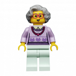 Фигурка Lego Series 11 Grandma Collectible Minifigures col176 Б/У