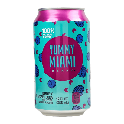 Напиток Yummy Miami Berry 355ml - Retromagaz