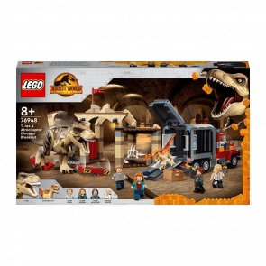 Конструктор Lego Побег Тираннозавра и Атроцираптора Jurassic World 76948 Новый - Retromagaz