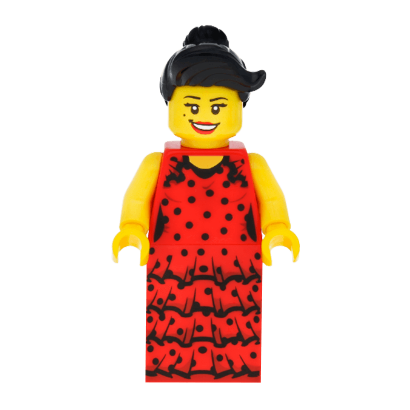 Фигурка Lego Series 6 Flamenco Dancer Collectible Minifigures col086 Б/У - Retromagaz