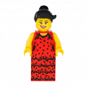 Фигурка Lego Series 6 Flamenco Dancer Collectible Minifigures col086 Б/У