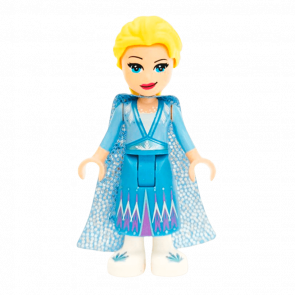 Фігурка Lego Disney Elsa Glitter Cape with Two Tails Friends dp069 1 Б/У - Retromagaz