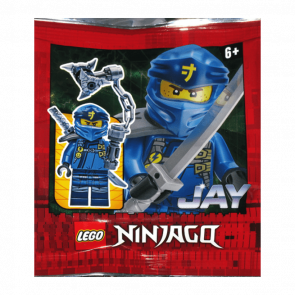 Конструктор Lego Фигурка Jay Foil Pack Secrets of the Forbidden Spinjitzu Ninjago 892064 njo548 Новый