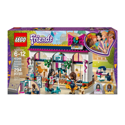 Конструктор Lego Магазин аксессуаров Андреа Friends 41344 Новий - Retromagaz