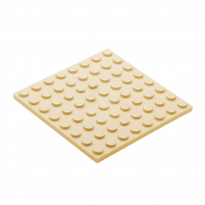 Пластина Lego Звичайна 4шт 8 x 8 41539 42534 4178317 4624223 Tan Б/У - Retromagaz