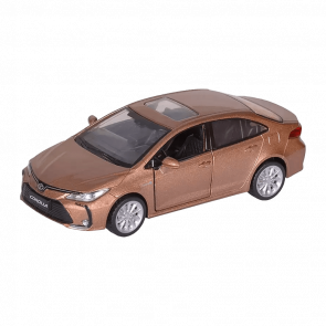 Машинка Автопром Toyota Corolla Hybrid 1:32 Bronze - Retromagaz