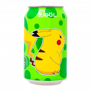 Напиток QDol Pokemon Pikachu Lime 330ml - Retromagaz