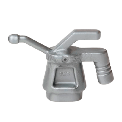 Хоз. Инвентарь Lego 4шт Oil Can Ribbed Handle 11402c 6103444 Flat Silver Б/У - Retromagaz