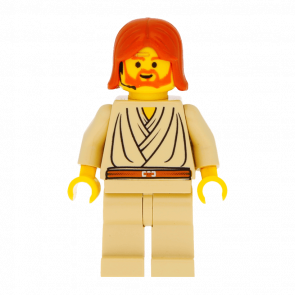 Фигурка Lego Джедай Obi-Wan Kenobi Young Star Wars sw0055 1 Б/У - Retromagaz