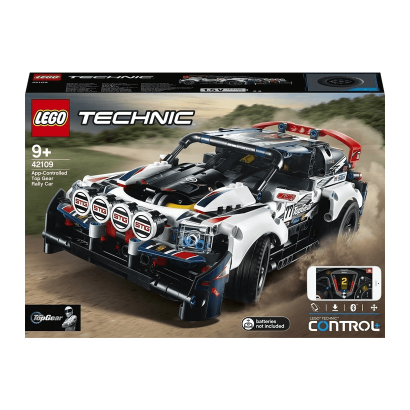 Конструктор Lego App-Controlled Top Gear Rally Car Technic 42109 Новый - Retromagaz