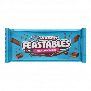 Батончик MrBeast Feastables Milk Chocolate King Size 60g - Retromagaz