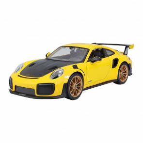 Машинка Maisto Porsche 911 GT2 RS Special Edition 1:24 Yellow - Retromagaz