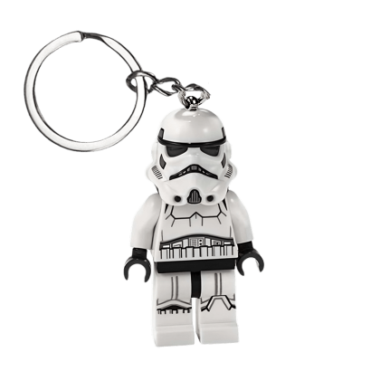 Брелок Lego Stormtrooper Key Chain Dual Molded Helmet 853946 White Б/У - Retromagaz