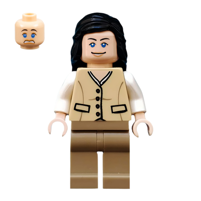 Фигурка Lego Indiana Jones Marion Ravenwood Tan Vest Dark Tan Legs Films iaj019 Б/У - Retromagaz