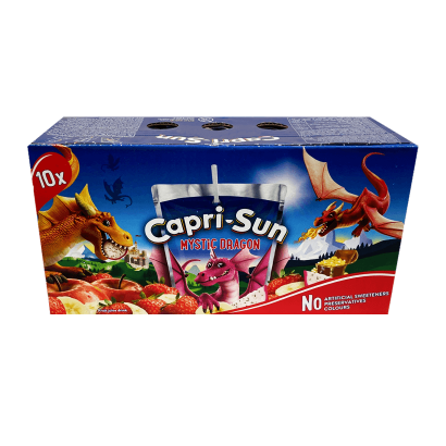 Набор Напиток Соковый Capri-Sun Mystic Dragon 200ml 10шт - Retromagaz