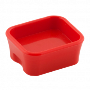 Посуда Lego 2шт Dish Rectangular 93082c 4652900 Red Б/У