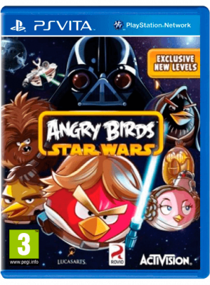 Игра Sony PlayStation Vita Angry Birds Star Wars Английская Версия Б/У