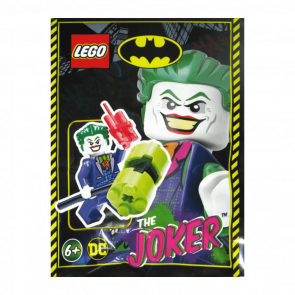 Конструктор Lego Фигурка The Joker Foil Pack DC Super Heroes 211905 sh0515 Новый - Retromagaz