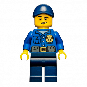 Фігурка Lego Police 973pb1551 Officer Gold Badge City cty0454 Б/У