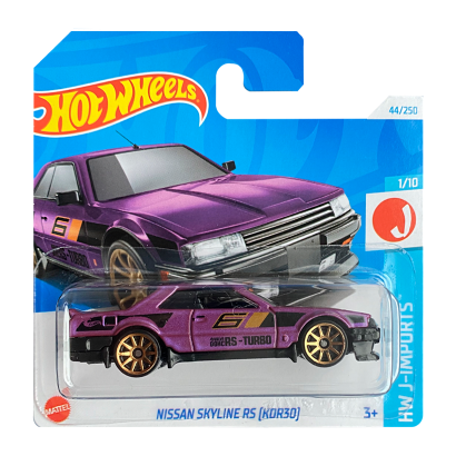 Машинка Базова Hot Wheels Nissan Skyline RS (KDR30) J-Imports 1:64 HTC40 Purple - Retromagaz