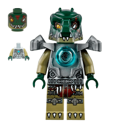 Фигурка Lego Crocodile Tribe Cragger Legends of Chima loc063 Б/У - Retromagaz