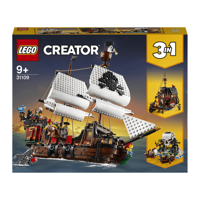 Конструктор Lego Пиратский Корабль Creator 31109 Новый - Retromagaz