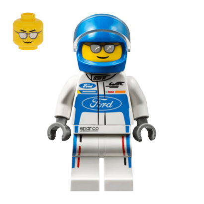 Фігурка Lego Speed Champions Ford 2016 GT Driver Інше sc038 Б/У - Retromagaz