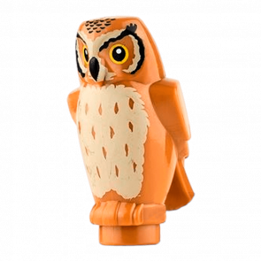 Фигурка Lego Воздух Owl Animals 92084pb04 Medium Nougat Б/У