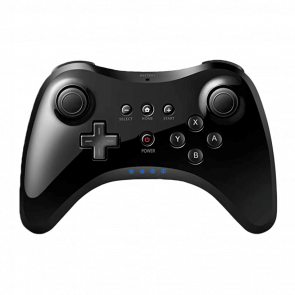 Геймпад Беспроводной RMC Wii U Pro Controller Black Б/У - Retromagaz