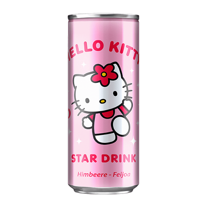 Напиток The Drinks Hello Kitty Star Drink Raspberry Feijoa 250ml - Retromagaz