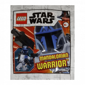 Конструктор Lego Фигурка Mandalorian Warrior Loyalist Foil Pack Star Wars 912286 sw1164 Новый