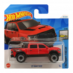 Машинка Базовая Hot Wheels '23 Ram 1500 Factory Fresh 1:64 HXB33 Red