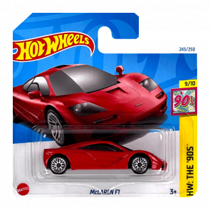 Машинка Базова Hot Wheels McLaren F1 The `90S 1:64 HTB11 Red