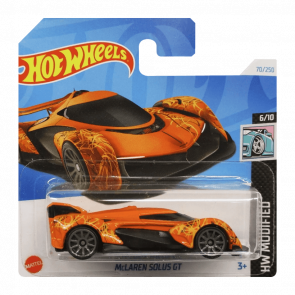 Машинка Базовая Hot Wheels McLaren Solus GT Modified 1:64 HTD14 Orange - Retromagaz