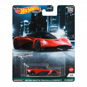 Машинка Premium Hot Wheels Aston Martin Valhalla Concept Exotic Envy 1:64 GRJ75 Red