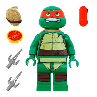 Фігурка RMC Teenage Mutant Ninja Turtles Raphael Cartoons tnmtr002 Новий - Retromagaz