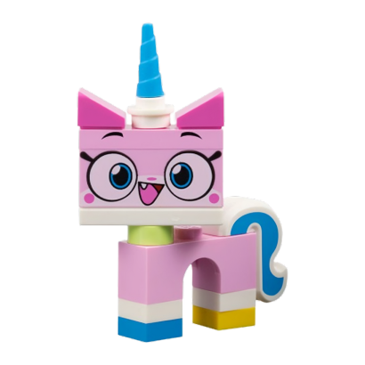 Фигурка Lego Unikitty! Unikitty Happy Glasses Cartoons uni01 Б/У - Retromagaz