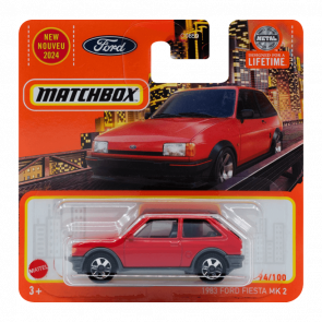 Машинка Велике Місто Matchbox 1983 Ford Fiesta MK 2 Metro 1:64 HVN48 Red - Retromagaz