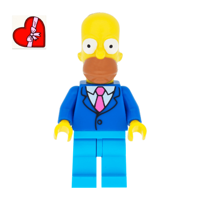 Фигурка Lego The Simpsons Homer Date Night Cartoons colsim2-1 Новый - Retromagaz