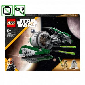 Конструктор Lego Джедайский Истребитель Йоды Star Wars 75360 Без Фигурок Новый - Retromagaz