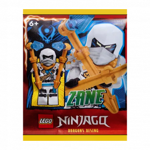 Конструктор Lego Фігурка Zane paper bag #3 Ninjago 892410 njo875 Новий - Retromagaz