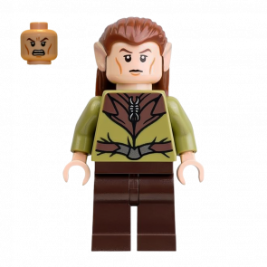 Фигурка Lego The Hobbit Mirkwood Elf Guard Hair Films lor053 Б/У - Retromagaz