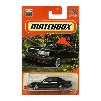 Машинка Велике Місто Matchbox 1994 Lexus LS 400 Highway 1:64 Black - Retromagaz