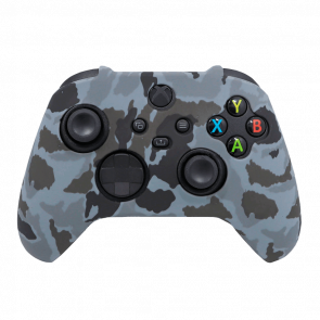 Чехол Силиконовый RMC Xbox Series Urban Camo Dark Grey Новый - Retromagaz